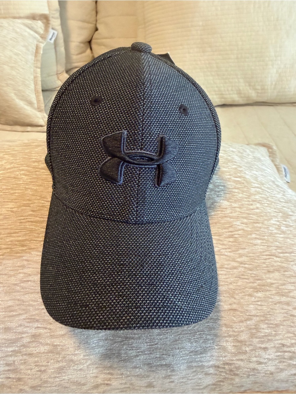 Under Armour Men’s Black Embroidered Logo Baseball Cap